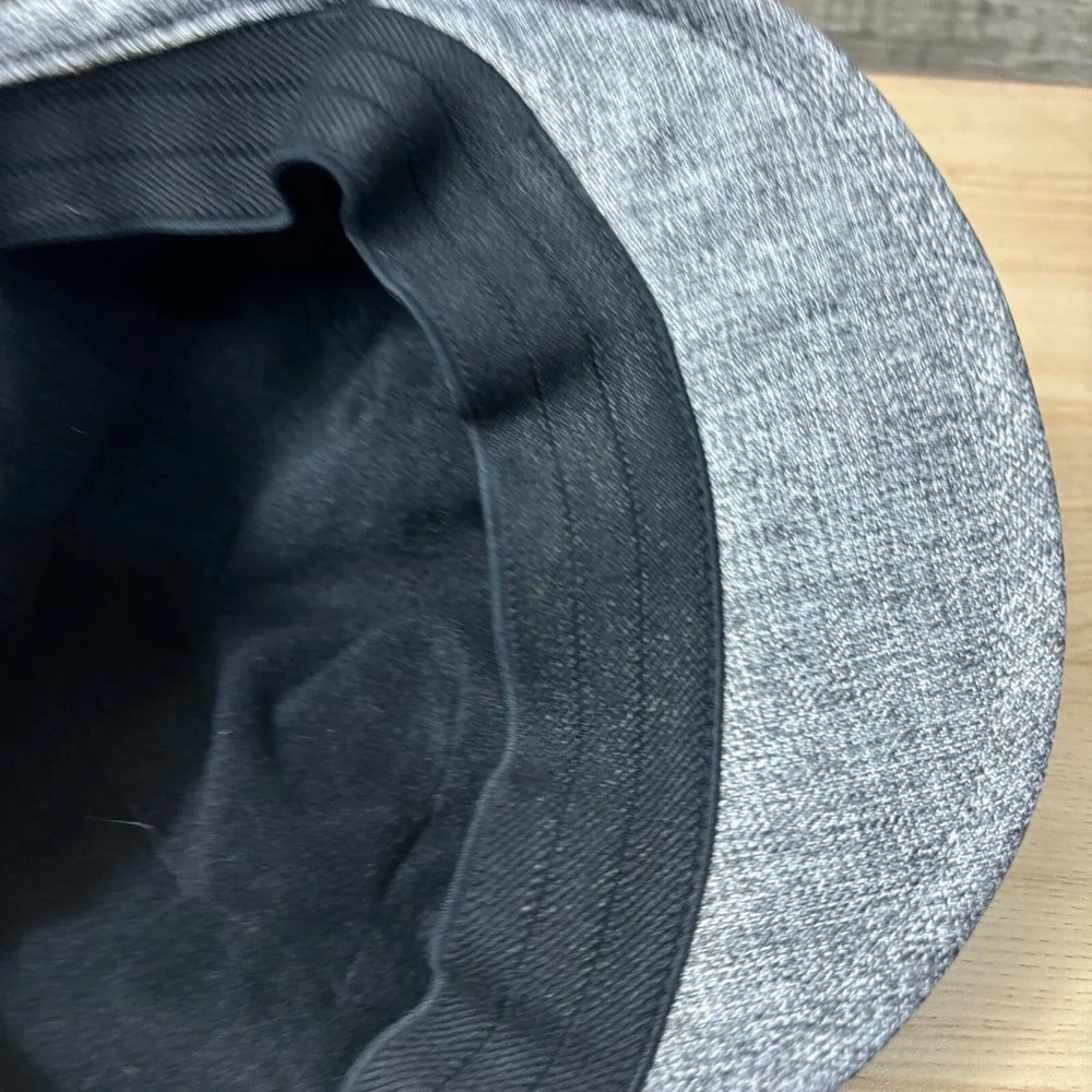 Duluth‎ Trading Hat Large Gray Travel Drivers Cap Fleece Lined Outdoors